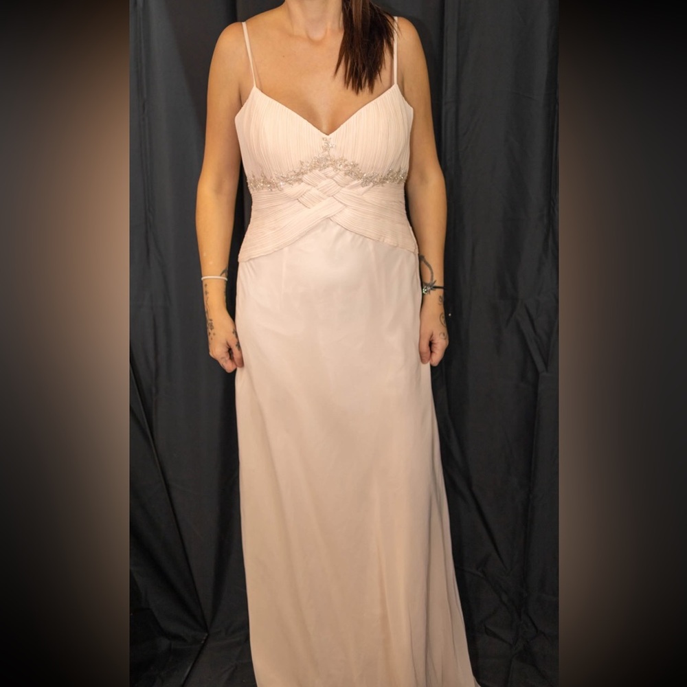Light pink prom dress or wedding